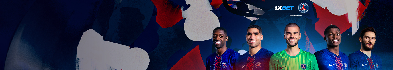 1xBet est partenaire officiel du PSG