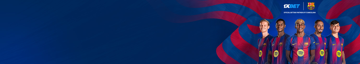 1XBET - PARTENAIRE GLOBAL DU FC BARCELONE