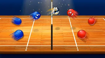 Ballon de volley en marbre